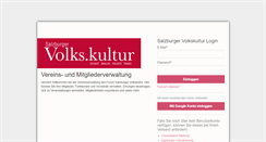 Desktop Screenshot of mitgliederverwaltung-volkskultur.at